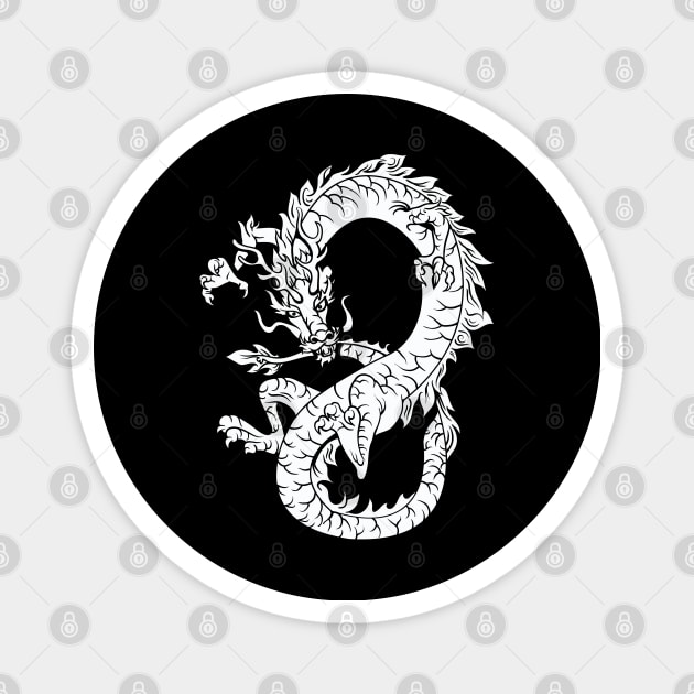 Dragon 05 Great for Masks Magnet by Verboten